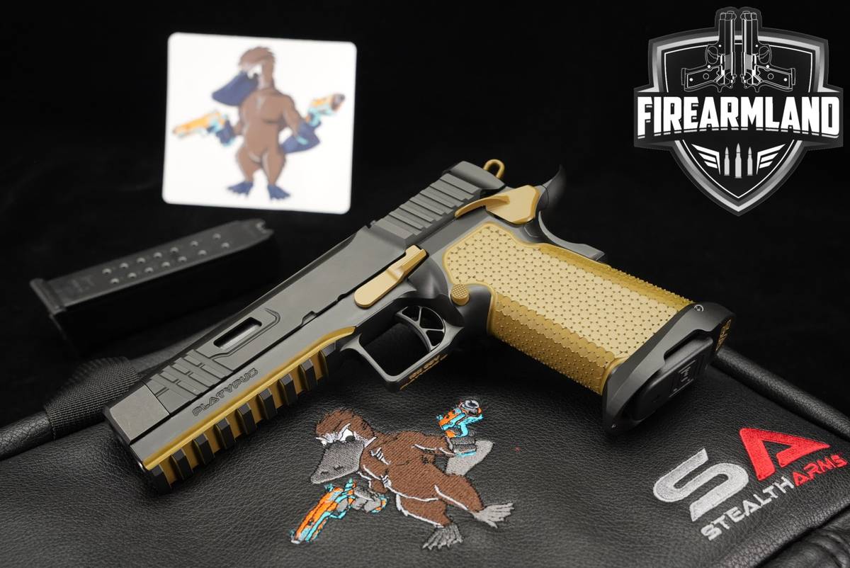 Stealth Arms Platypus 17 COMP 9mm Optics-Ready 1911 2011 +2 MAGS, ORIG CASE