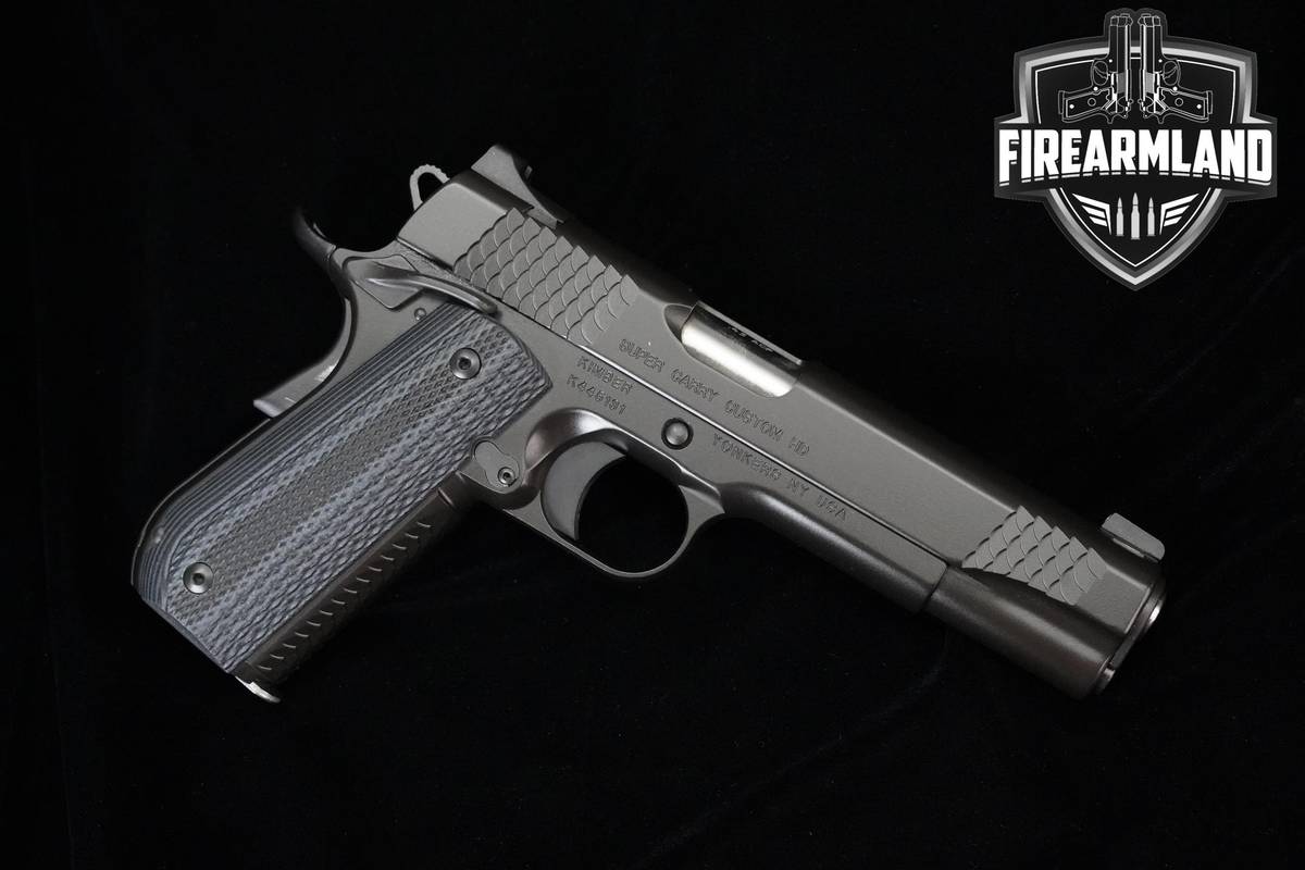 Kimber Super Carry Custom HD Custom Shop 45 ACP 1911 Kimber +ORIG CASE