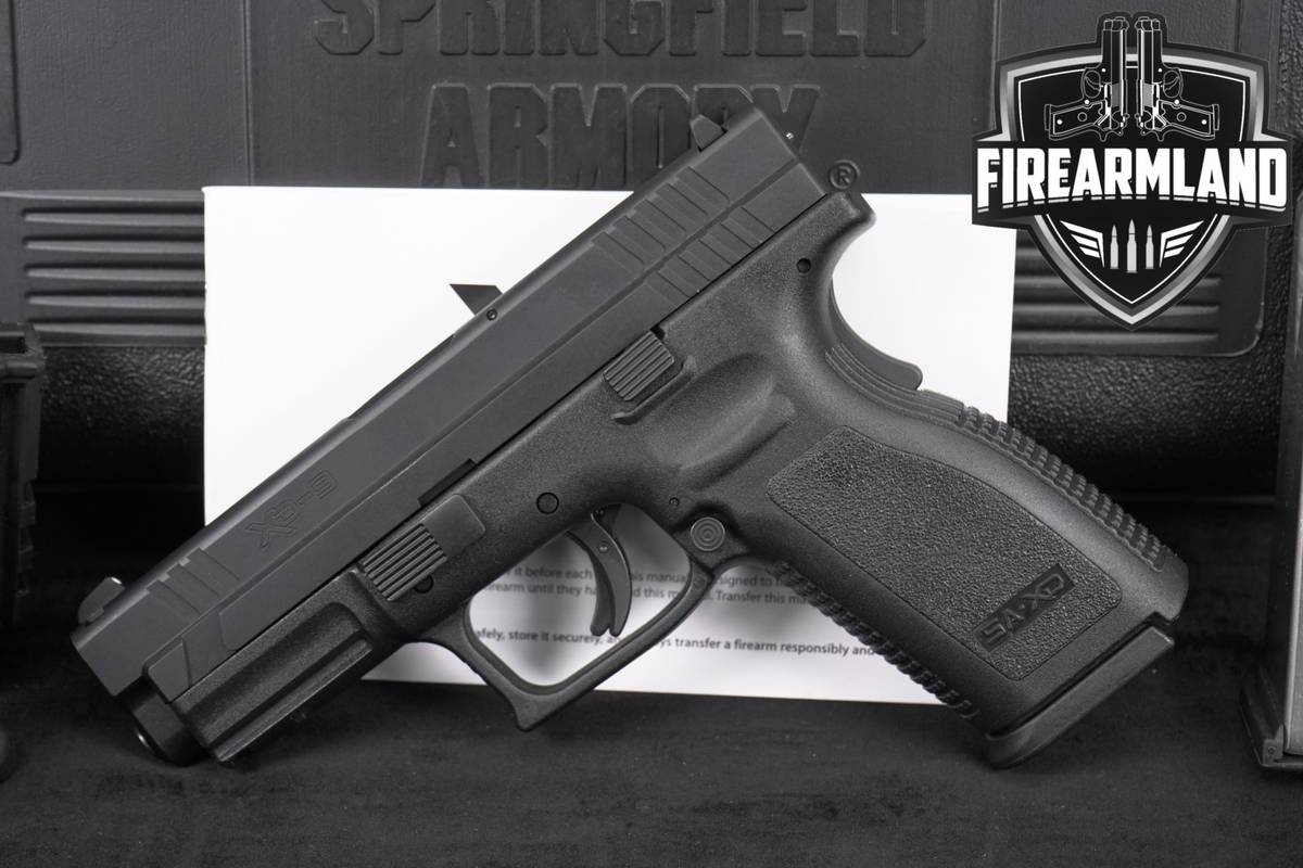 Springfield Armory XD-9 4" Service Model 9mm XD9 +2 MAGS & ORIG CASE