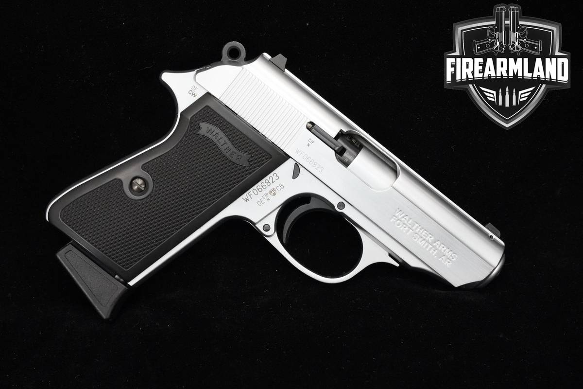 Walther PPK/S 22LR 3.3" Nickel Walther-PPK/S PPKS PPK-S +HOLSTER