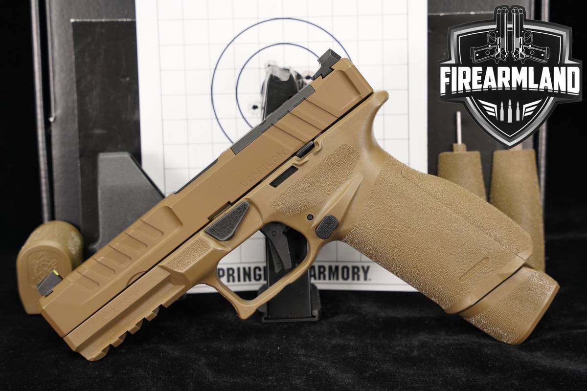 Springfield Armory Echelon Optics-Ready 9mm Desert FDE +2 MAGS, ORIG BOX