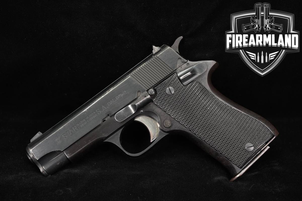 VINTAGE 1978 Star BM 9mm 3.77" Blued Spanish-Made 1911-Style
