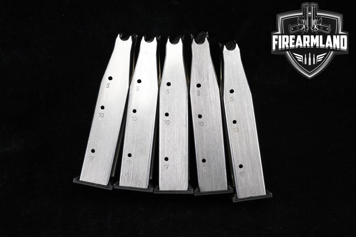 Kimber 2k11 Magazines 9mm Stainless 1911-2011 +5 MAGS