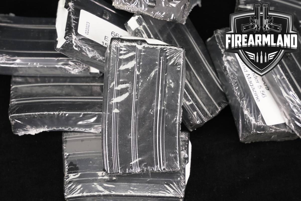 TEN (10) E-Lander AR15/M4 15-Round Magazines 5.56 NATO AR Mags