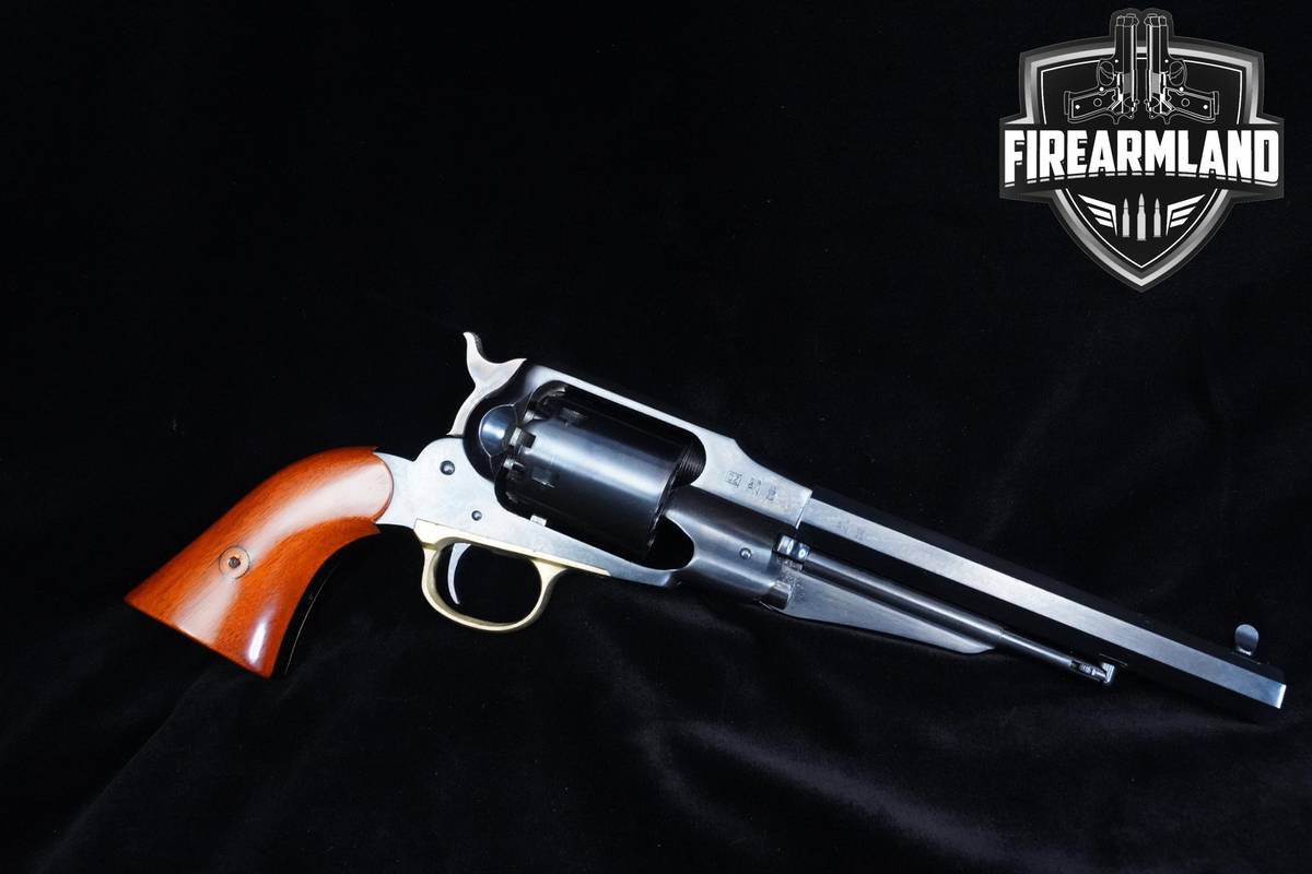 A Uberti 1858 Remington Army 44 BPM 7.5" Blued Uberti