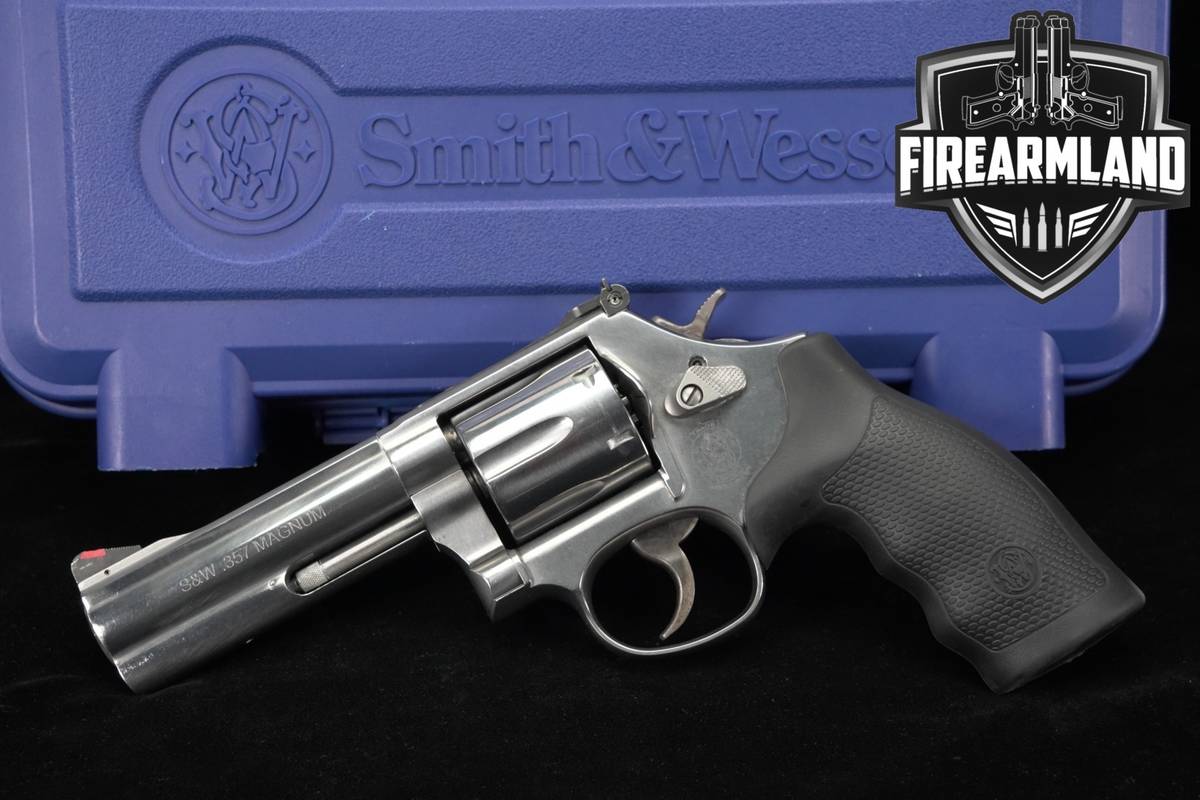 Smith & Wesson Model 686-6 357 Magnum S&W 4" Satin Stainless +ORIG CASE