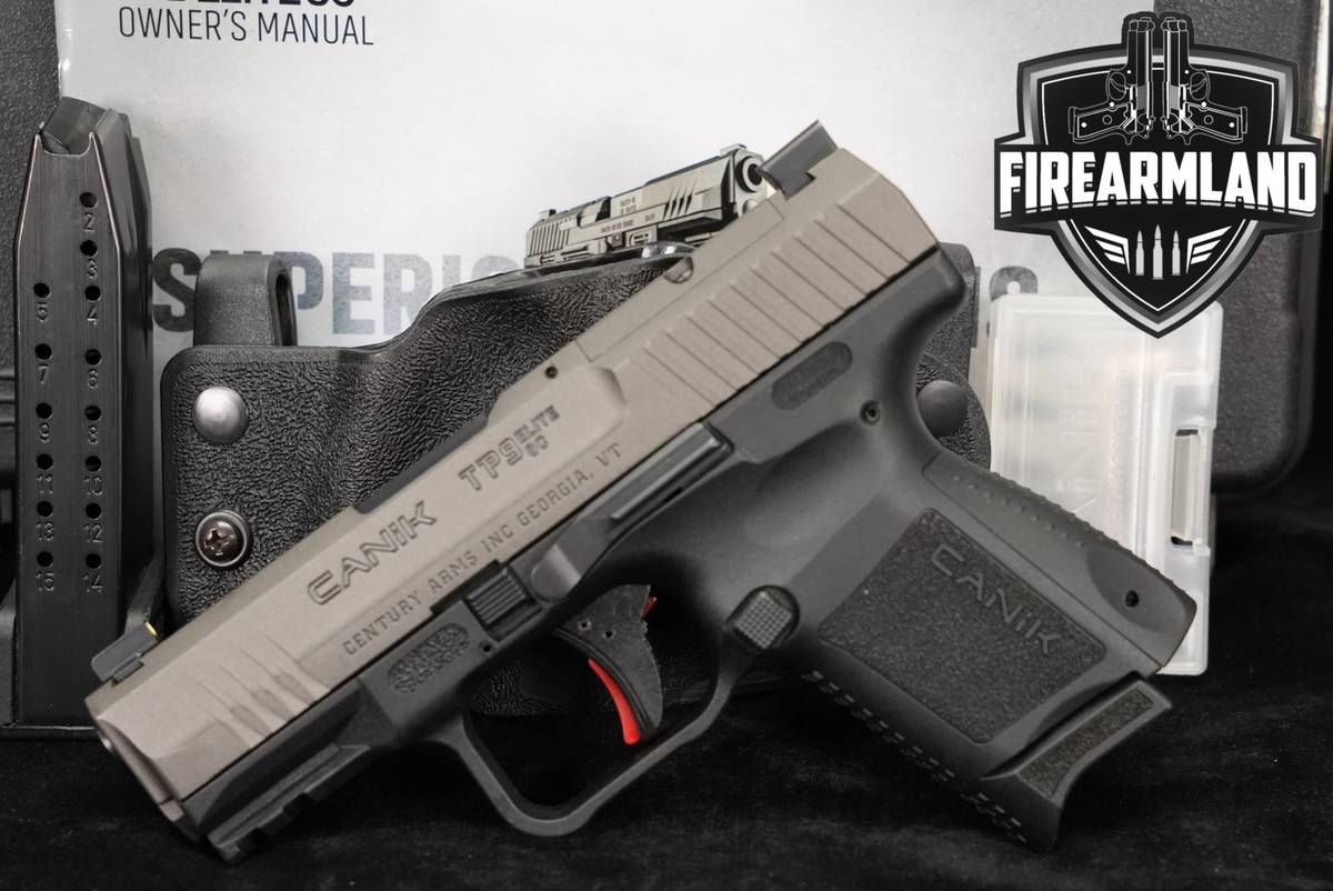 Canik TP9 Elite SC 9mm Optics-Ready 3.6" TP-9 +2 MAGS & HOLSTER
