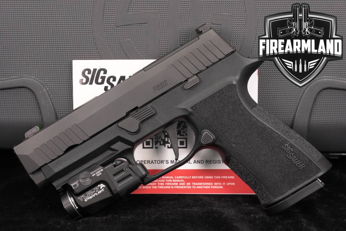Sig Sauer P320 XTEN COMP 10mm 3.8" +ORIG CASE, TLR-7A LIGHT