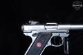 2016 Sturm Ruger Mark IV Target .22 LR Satin Stainless in Excellent Condition Image 4