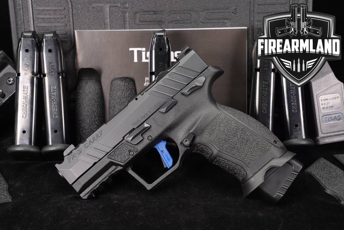 Tisas PX-9 Carry COMP 2.0 9mm OR 3.5" PX9 +6 MAGS, ORIG CASE & HOLSTER