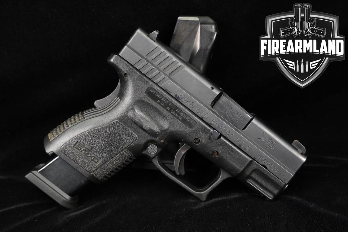 Springfield Armory XD-9 Sub-Compact 9mm 3" XD9 +2 MAGS