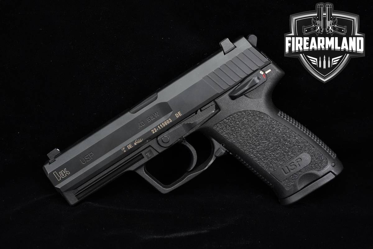 Heckler & Koch USP V9 40-S&W 4.25" USP40 +2 MAGS & ORIG CASE