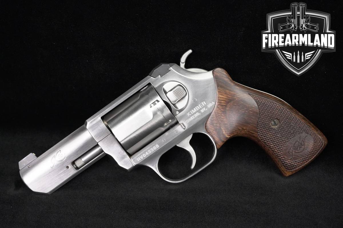 Kimber K6s DASA 357 Magnum 3" Brushed Stainless DA/SA Carry Revolver