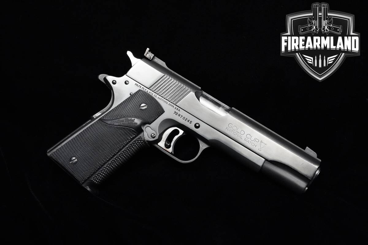 1979 Colt MKIV/Series 70 Gold Cup National Match 45 ACP 5" Blued Colt 1911
