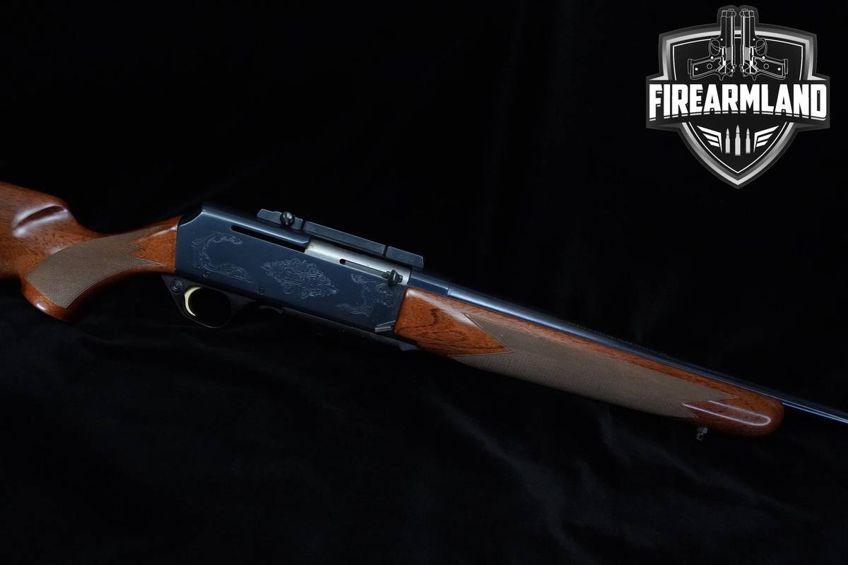 1995 Browning BAR II Safari Boss 338 Win Magnum 24" Blued Browning 2