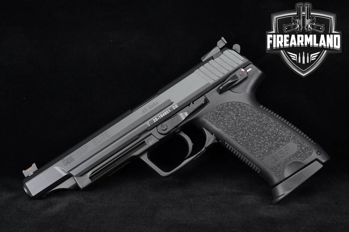 Heckler & Koch USP Elite V1 45ACP 6.02" DA/SA +2 MAGS & ORIG CASE