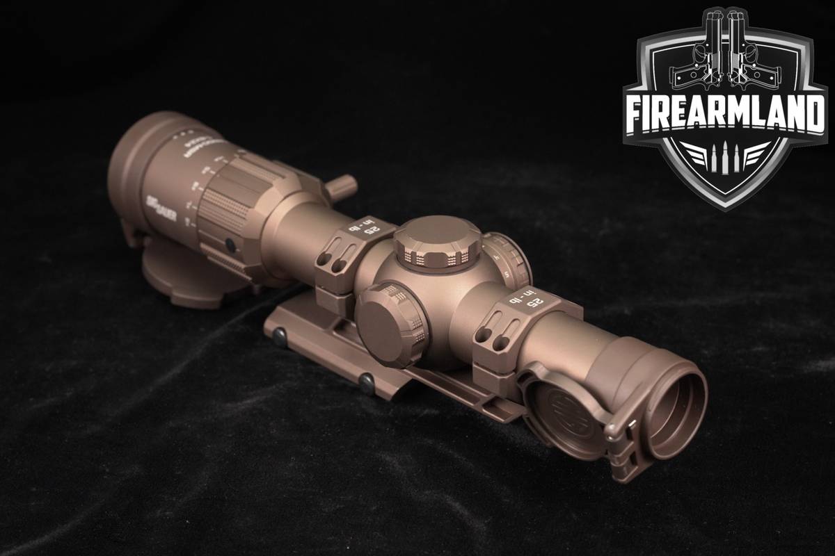 Sig Sauer Tango-MSR 1-8x24mm LPVO 30mm Tube Size BDC-8 Illuminated Scope
