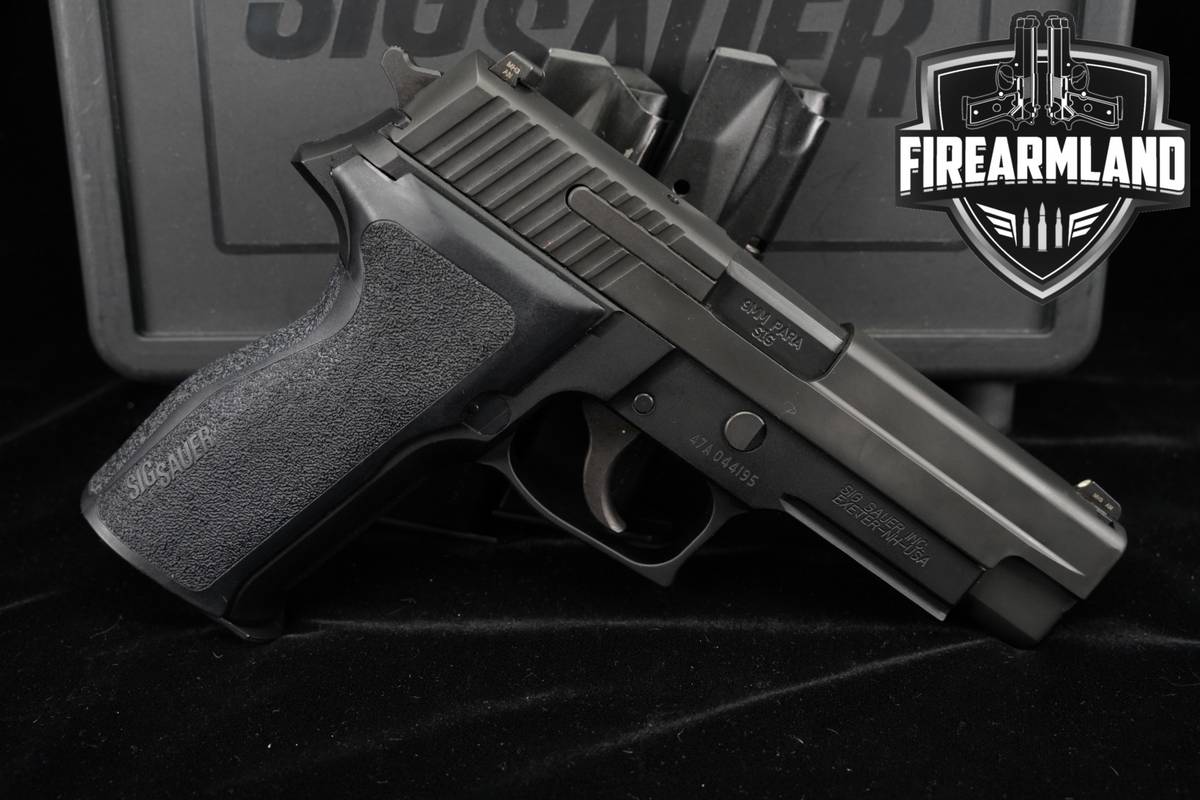 Sig Sauer P226 Railed 9mm 4.4 P 226 +3 MAGS, ORIG CASE