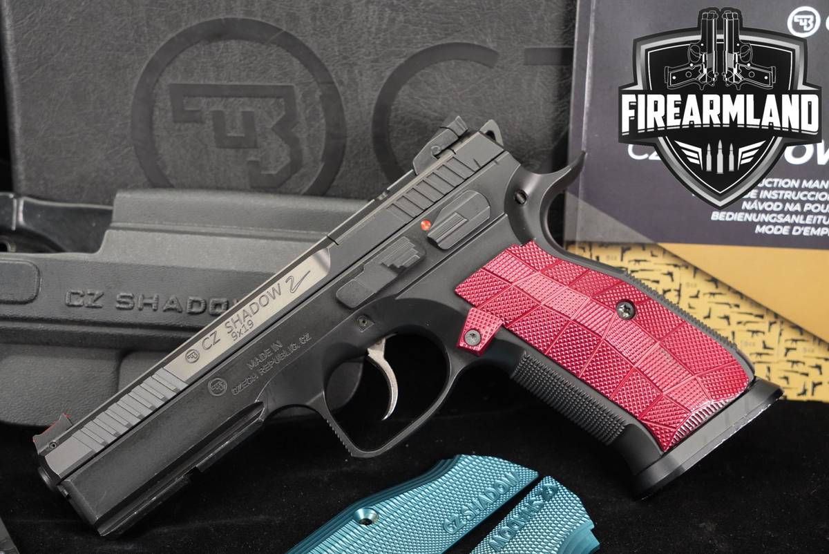 CZ Shadow 2 Optics-Ready 9mm 4.89" Shadow2 +ORIG CASE & HOLSTER