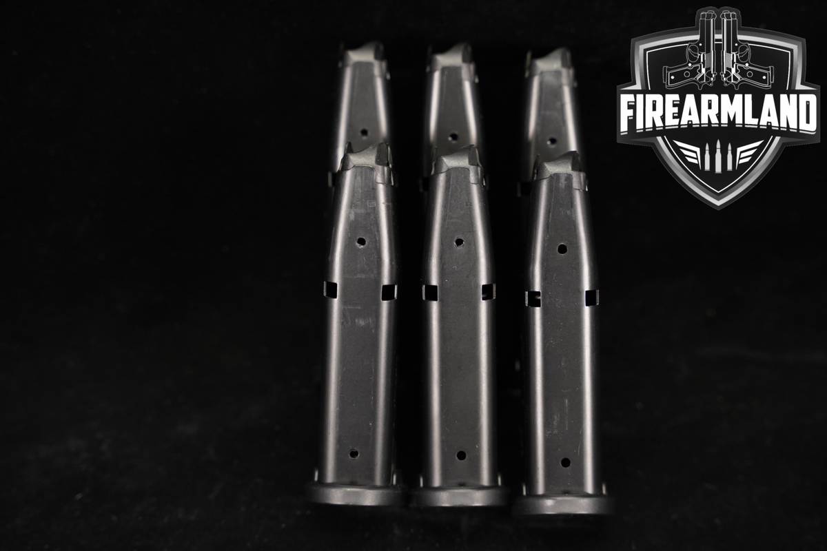 Sig Sauer SIX (6) P320 9-Round Magazines .45 ACP P-320 Mags