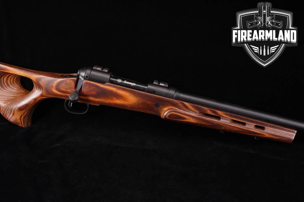 CUSTOM STOCK Savage Arms Model 11 308 Winchester 24 Blued & Nutmeg