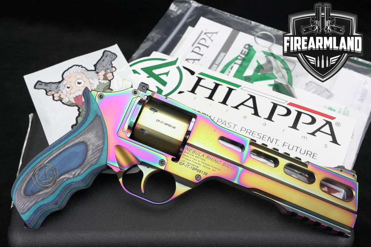 SPECIAL EDITION! Chiappa Firearms Rhino 60DS Nebula 6" 60-DS +ORIG CASE