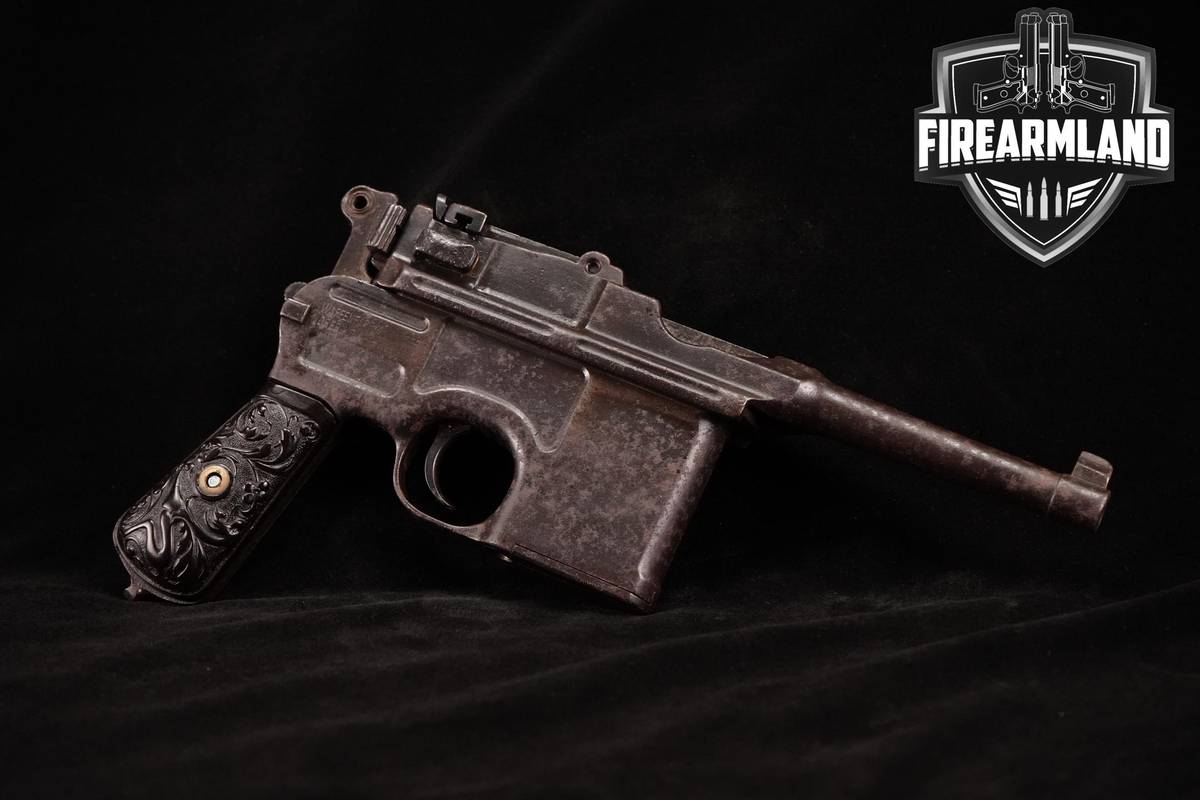 1924-1926 Mauser M1921 C96 Bolo Broomhandle 7.62x25 3.9" C-96 M-1921