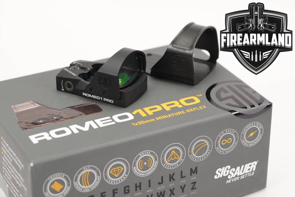 Sig Sauer Romeo1Pro 6 MOA Red Dot Sight Romeo1 Pro Romeo 1 RDS +ORIG BOX