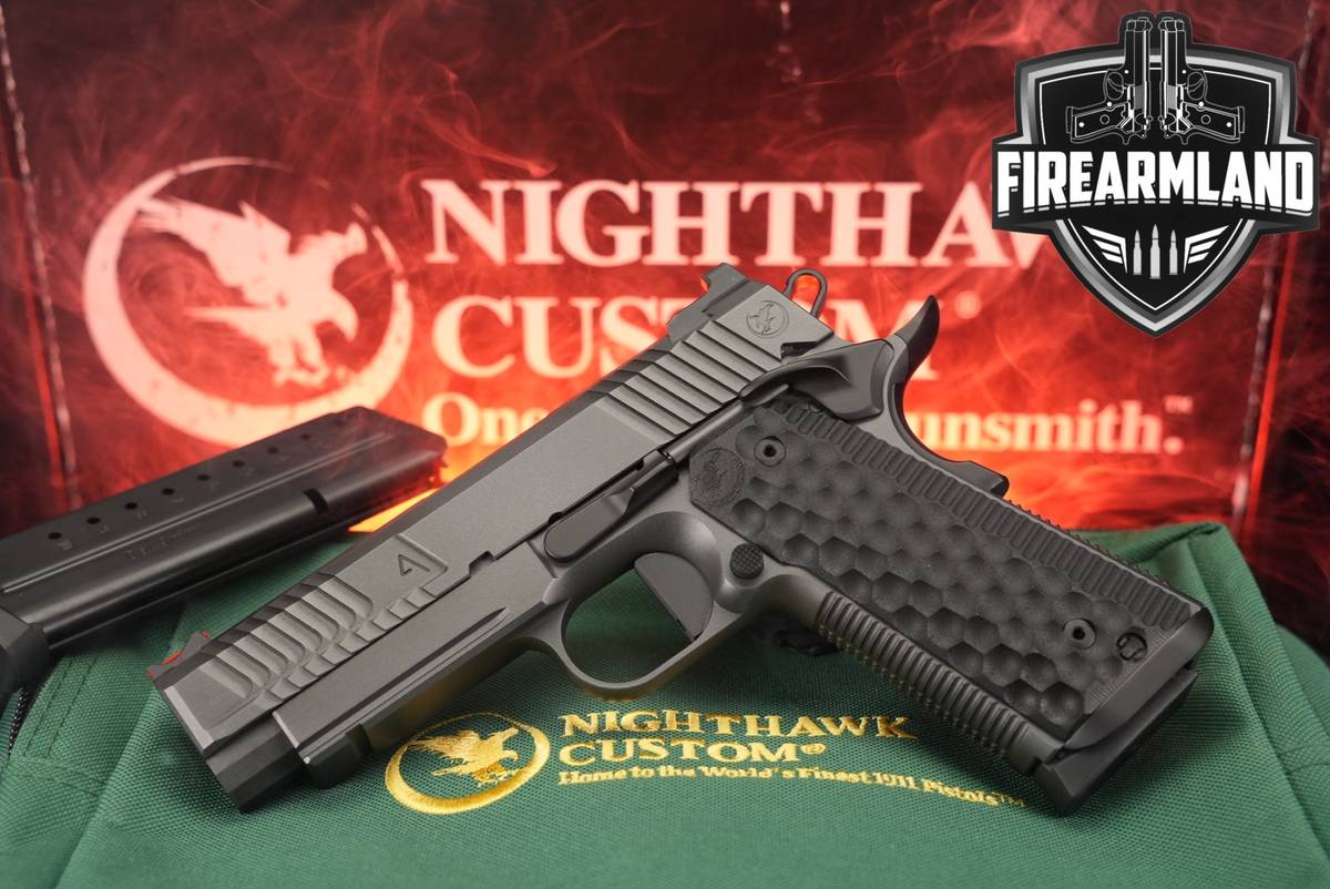 UBER RARE! 50 ONLY MADE Nighthawk Custom Agent 1 Agency Arms Collab 1911