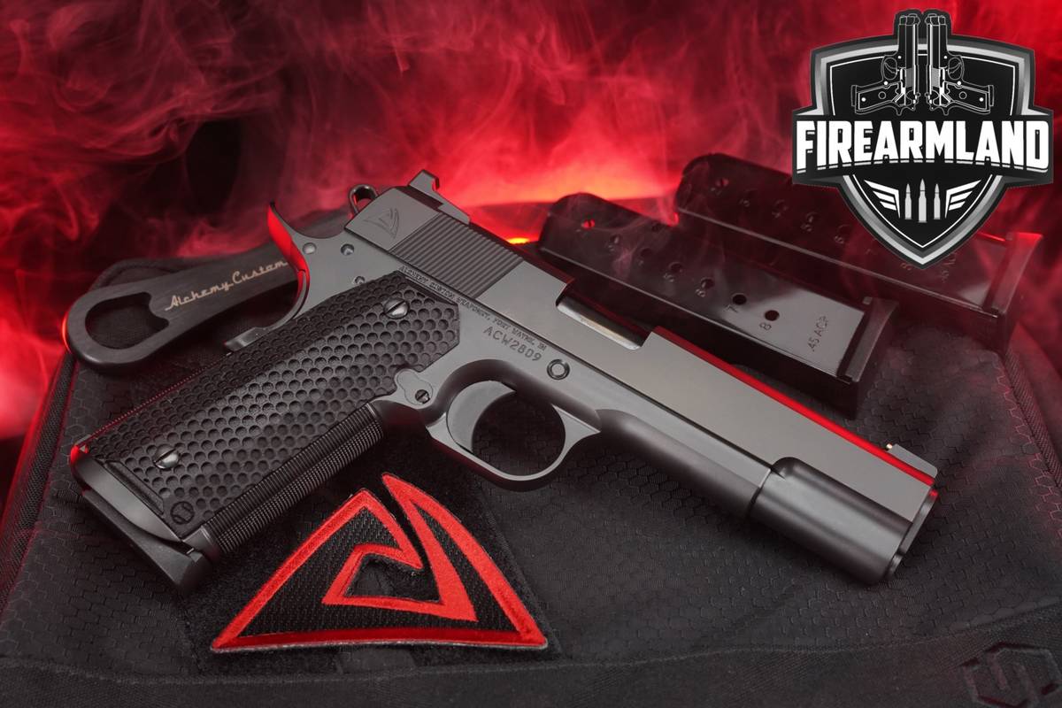 Alchemy Custom Weaponry Prime Elite 45 ACP 1911 5" +2 MAGS & ORIG CASE
