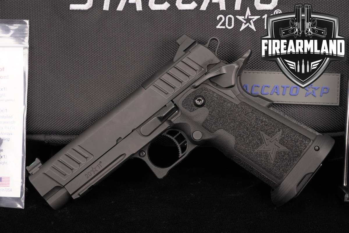 Staccato P 9mm Optics-Ready 4.4" STI 1911 2011 +2 MAGS & ORIG CASE