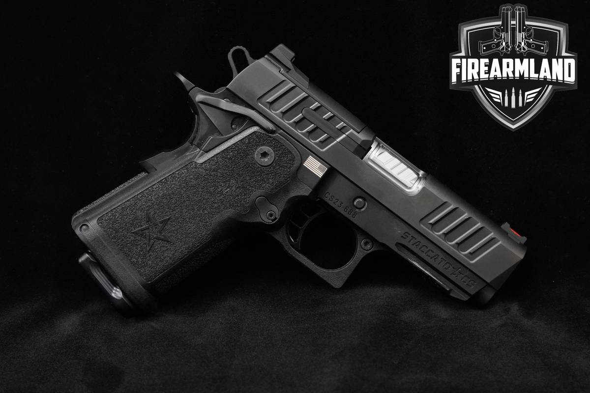 DESIRED Staccato CS 9mm 1911 3.5" Staccato CS 2011 OPTIC-READY +ORIG CASE