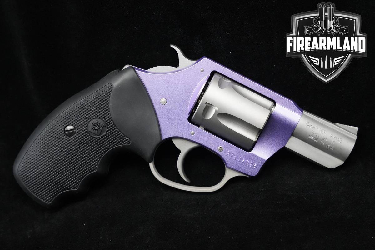 Charter Arms The Lavender Lady 38 Special Purple Snub Nose Charter-Arms