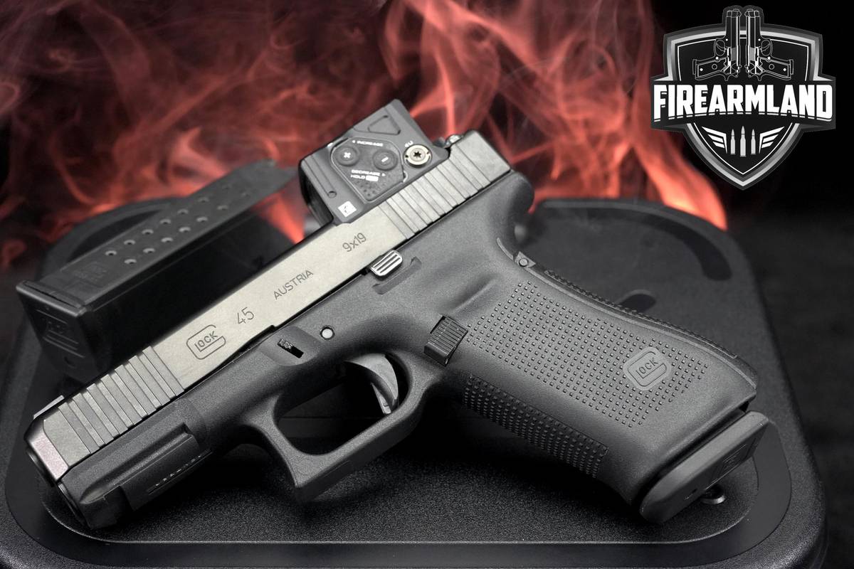Glock 45 COA Gen5 MOS 9mm G45 Gen-5 +2 MAGS, ORIG CASE & AIMPOINT OPTIC