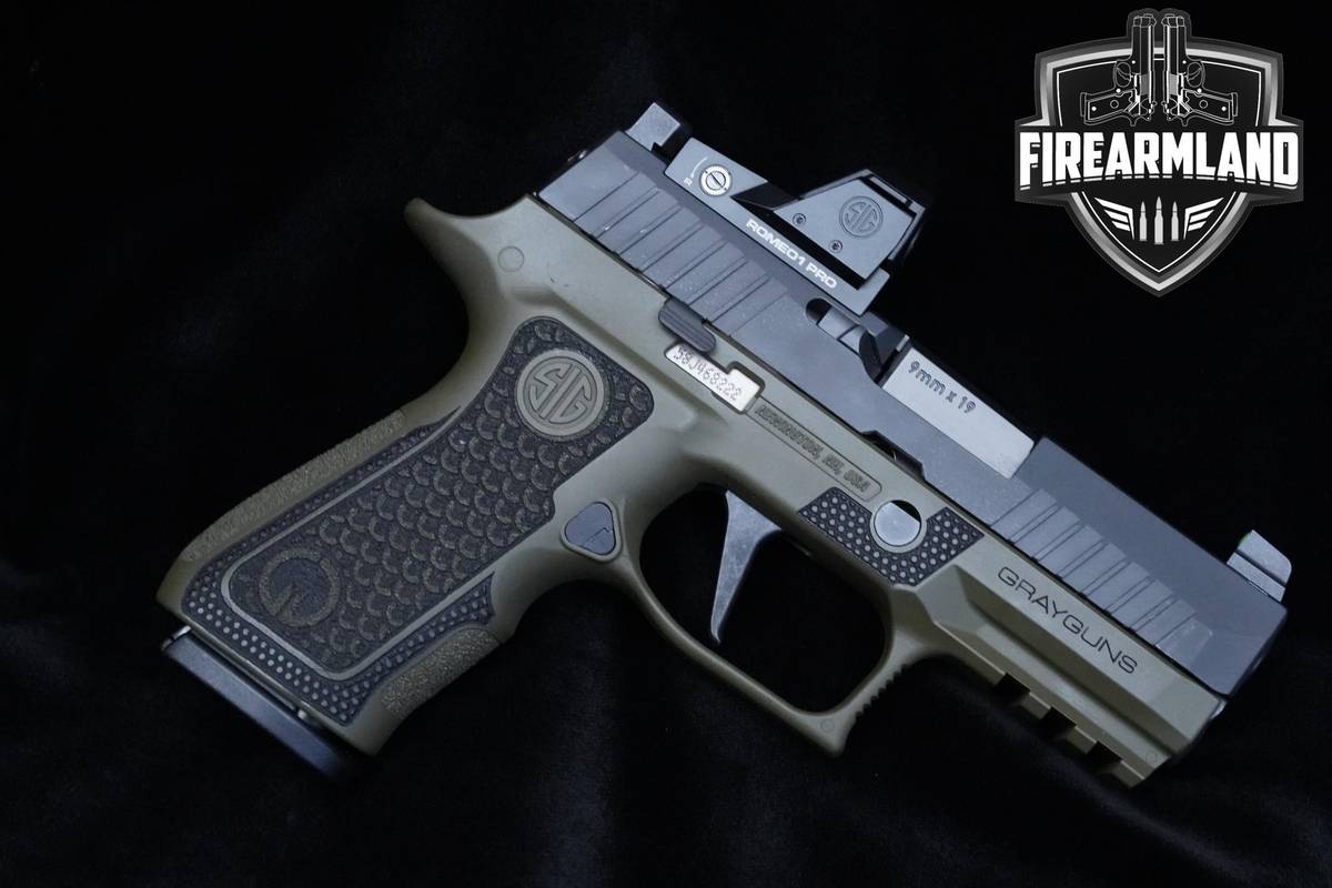 Sig Sauer P320 XCarry RXP 9mm 3.9" Sig-Sauer P320 P-320 +ORIG CASE & OPTIC
