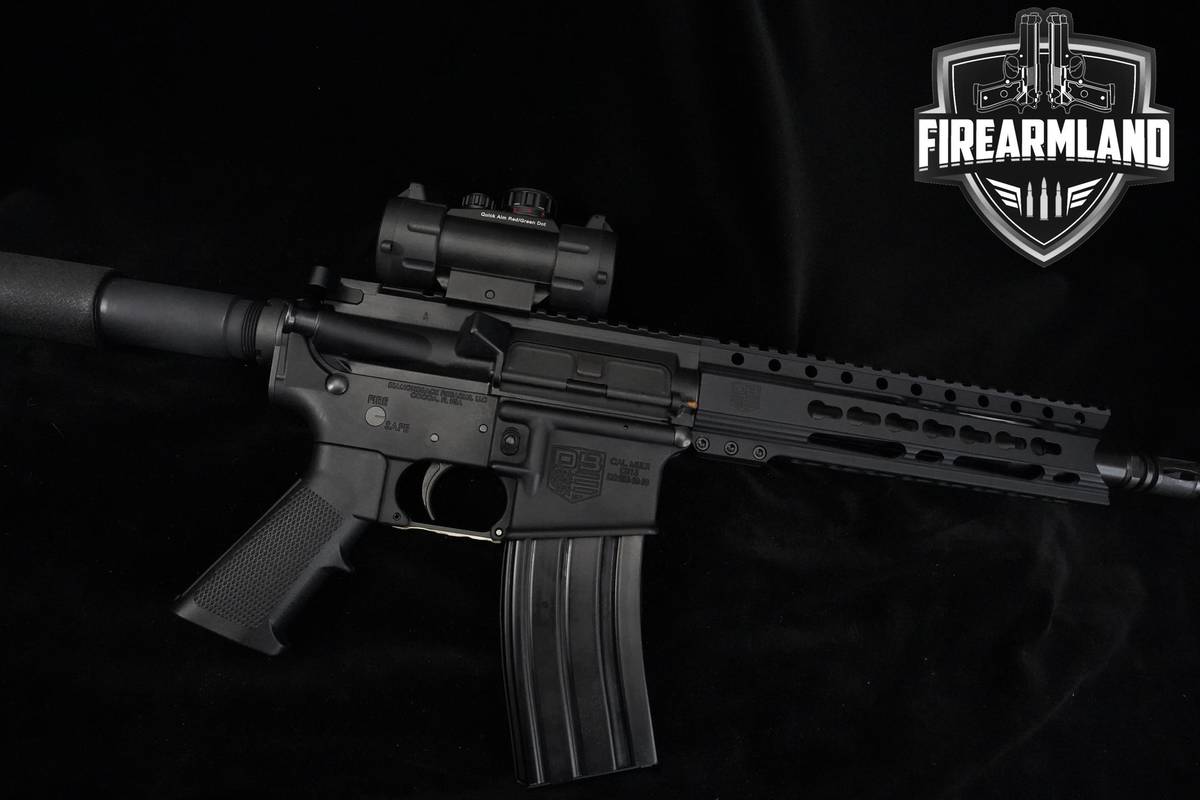 Diamondback DB15 5.56 NATO AR-15 AR15 AR 10" DB15 DB-15 +ORIG CASE & OPTIC