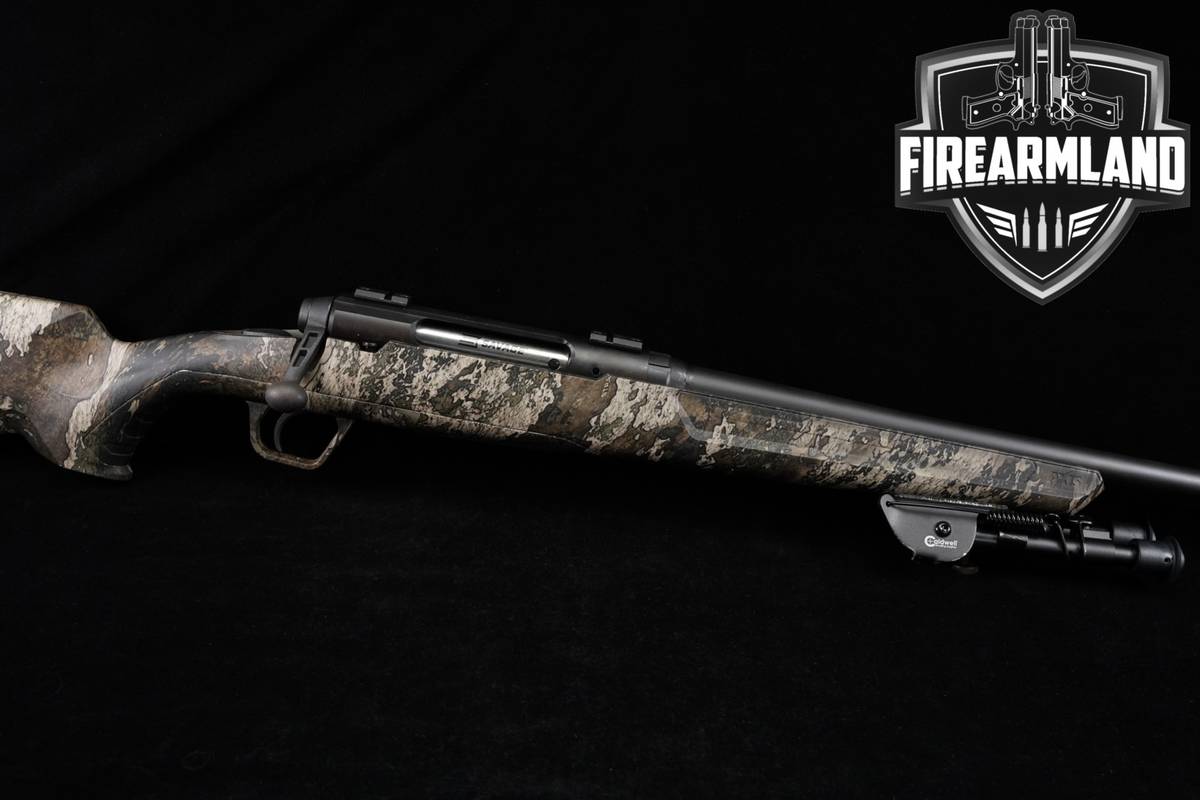 Savage Arms Axis 308 Winchester 22" Camouflage Hunting Rifle +2 MAGS