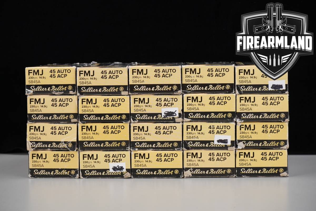 1000 RDS! 45 ACP Ammo 45ACP