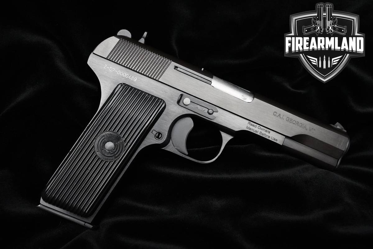 Zastava M57 7.62X25mm Tokarev Serbia 9+1 Blued SAO Zastava Arms M57 2MAGS