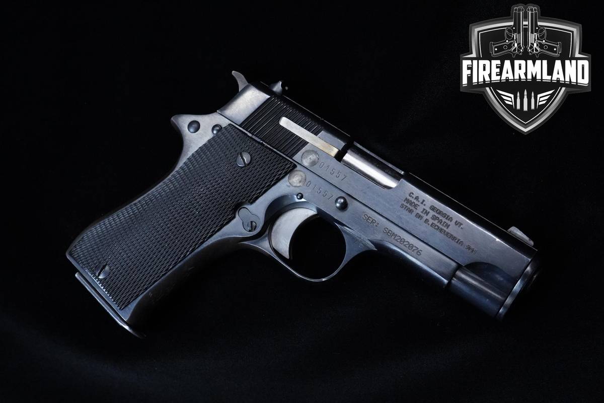 1976 Star Model BM 9mm 3.77" Blued Star BM +2 MAGS & ORIG BOX