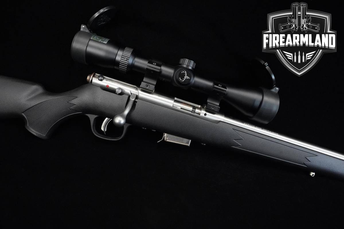 Savage Arms Model 93R17 FSS 17 HMR 21" Savage 93R17 93-R17 +OPTIC