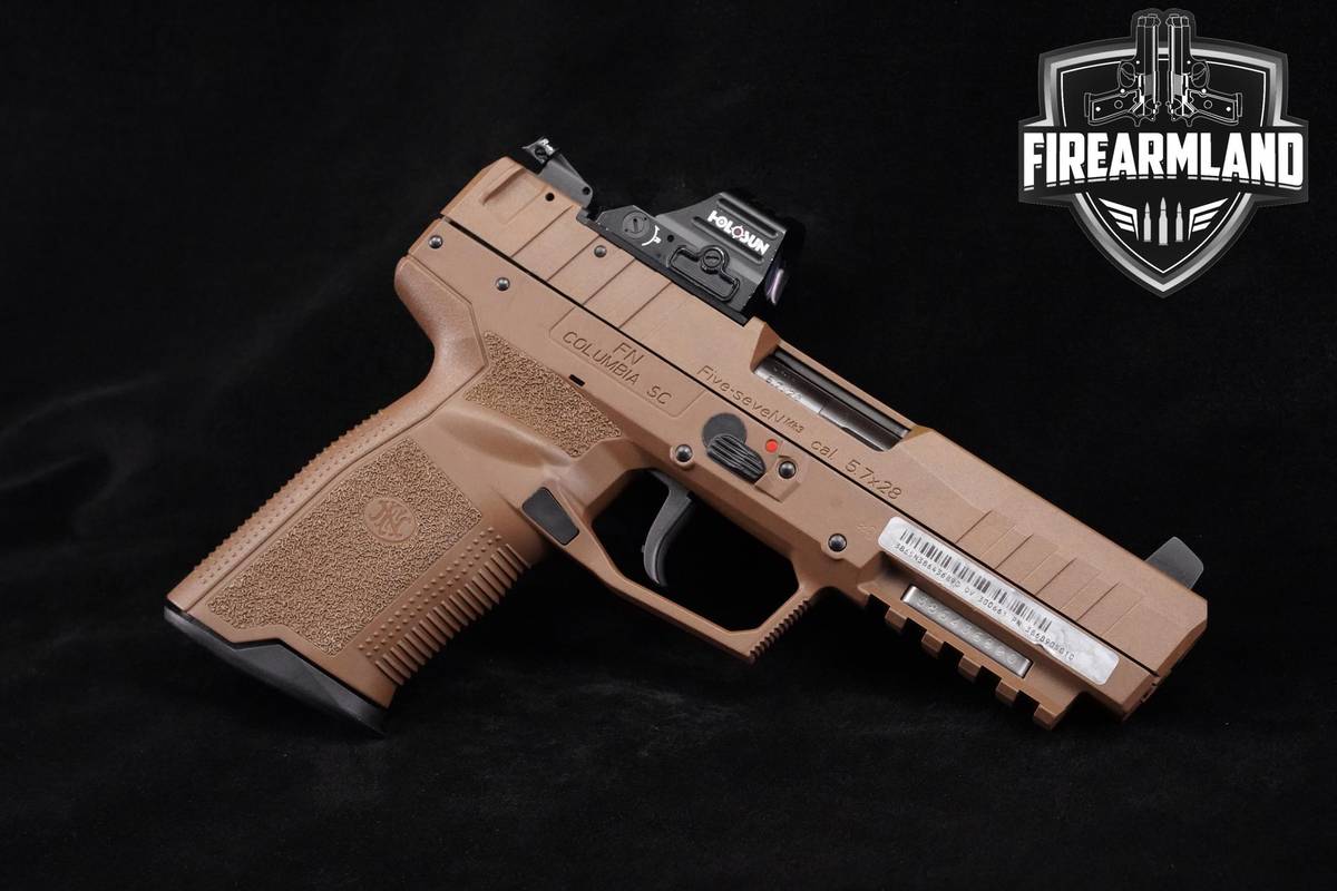 5.7! FN Five-seveN Mk3 MRD 5.7x28 4.8" FDE 57 5 7 5.7 +2 MAGS & OPTIC