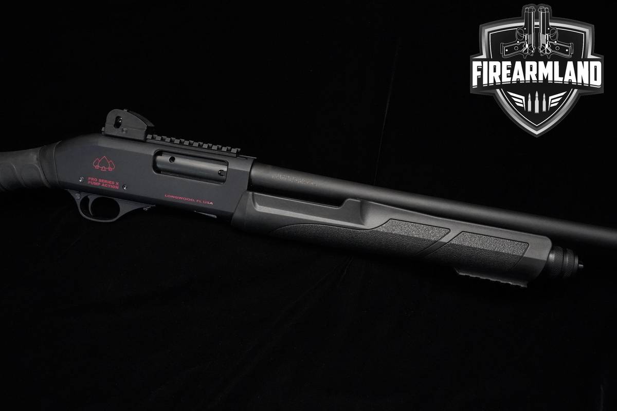 Black Aces Tactical Pro Series X Pump Action 12-Gauge 18.5"