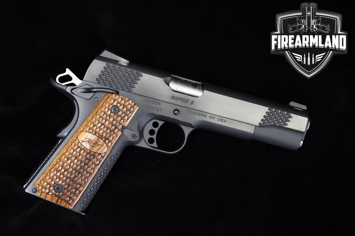 Kimber Raptor II Custom Shop 45 ACP 1911 5" Kimber 1911 1911A1 ORIG CASE