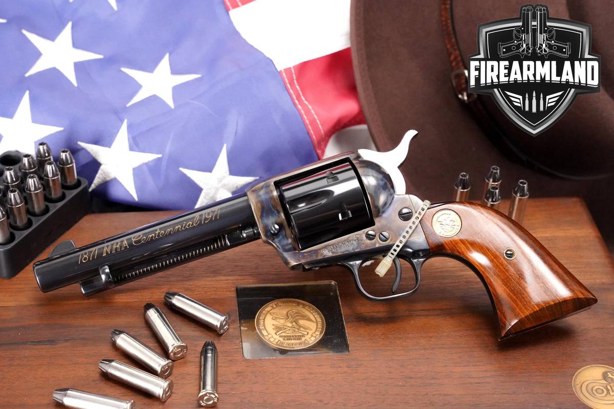 RARE 1971 Colt Single Action Army NRA Centennial 357-Magnum 5.5" Colt SAA