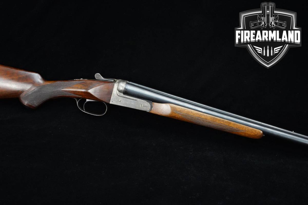 1960's Gaspar Arizaga SxS 12-Gauge 28" Coin ENGRAVED