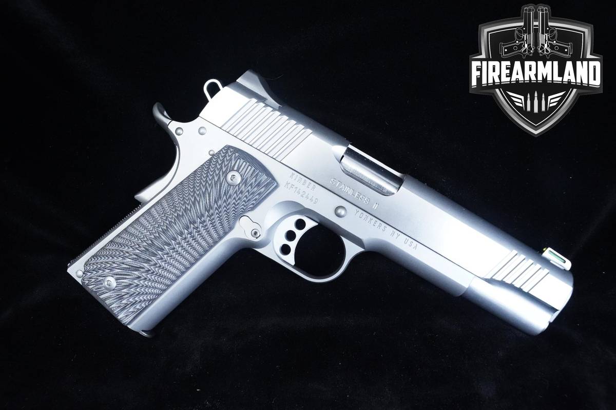 Kimber 1911 Stainless II 10mm 1911 5.25" Kimber 1911 2MAGS & ORIG CASE
