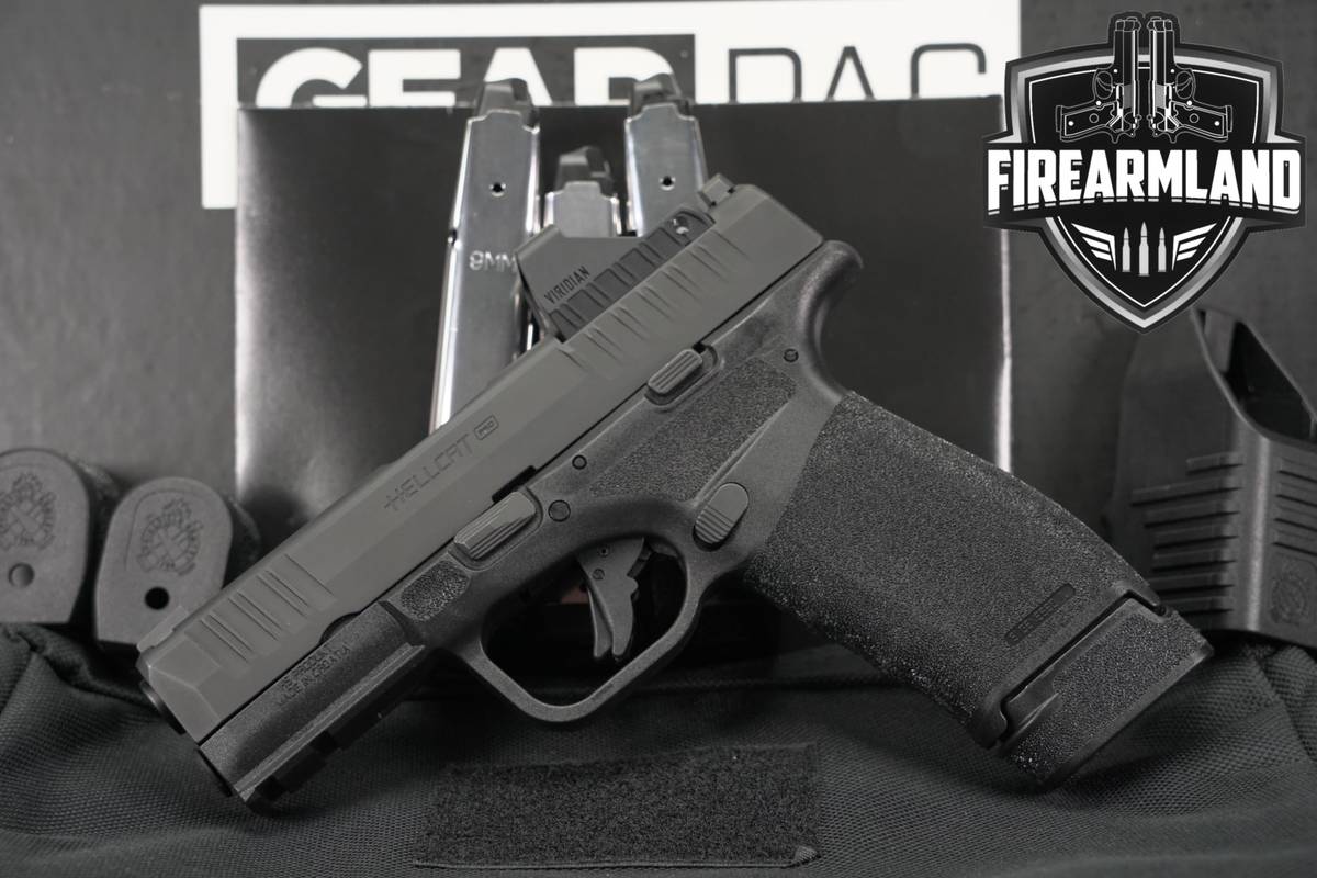 Springfield Armory Hellcat Pro OSP 9mm +4 MAGS, ORIG BOX, RFX11 GREEN DOT