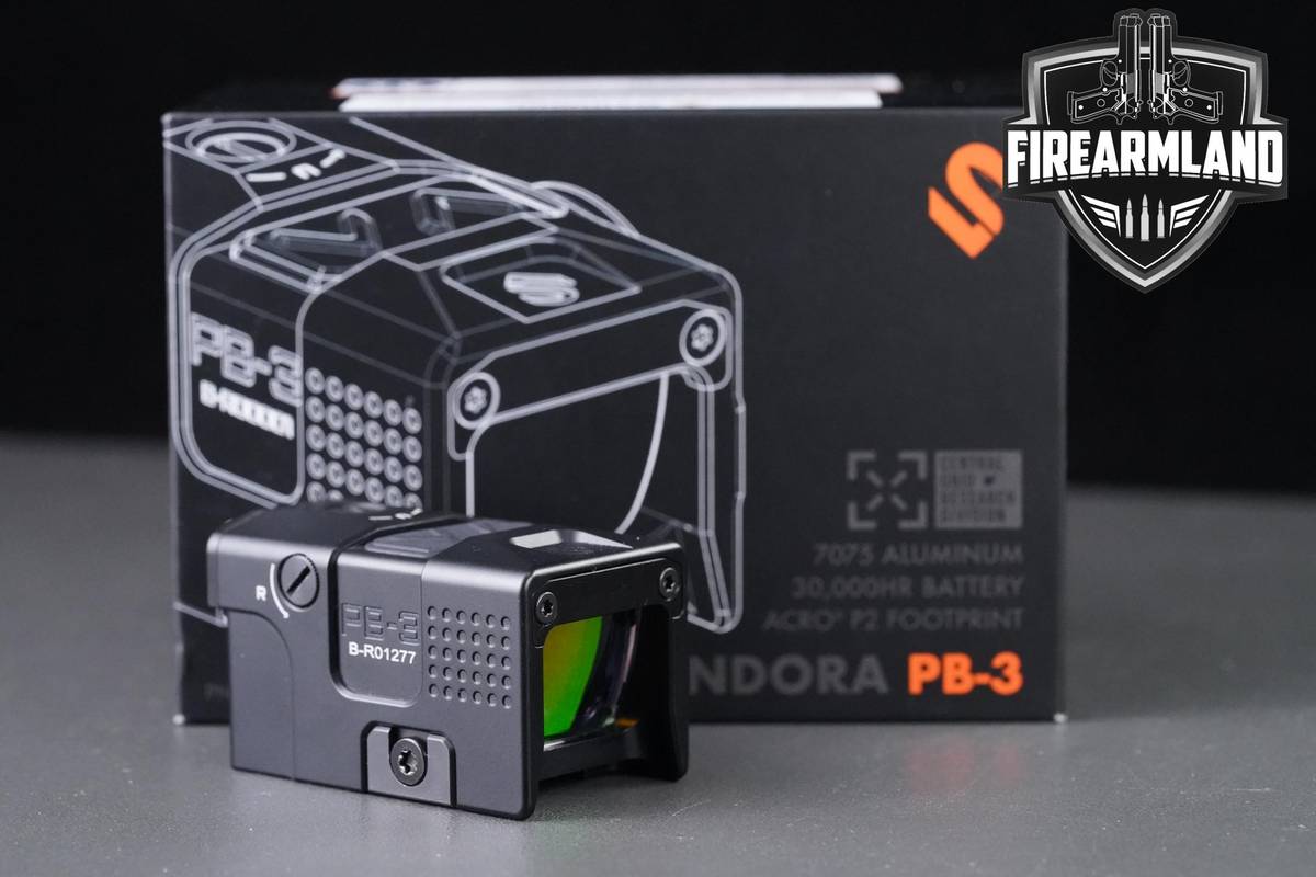 Lead & Steel Pandora PB-3 3 MOA Red Dot PB3