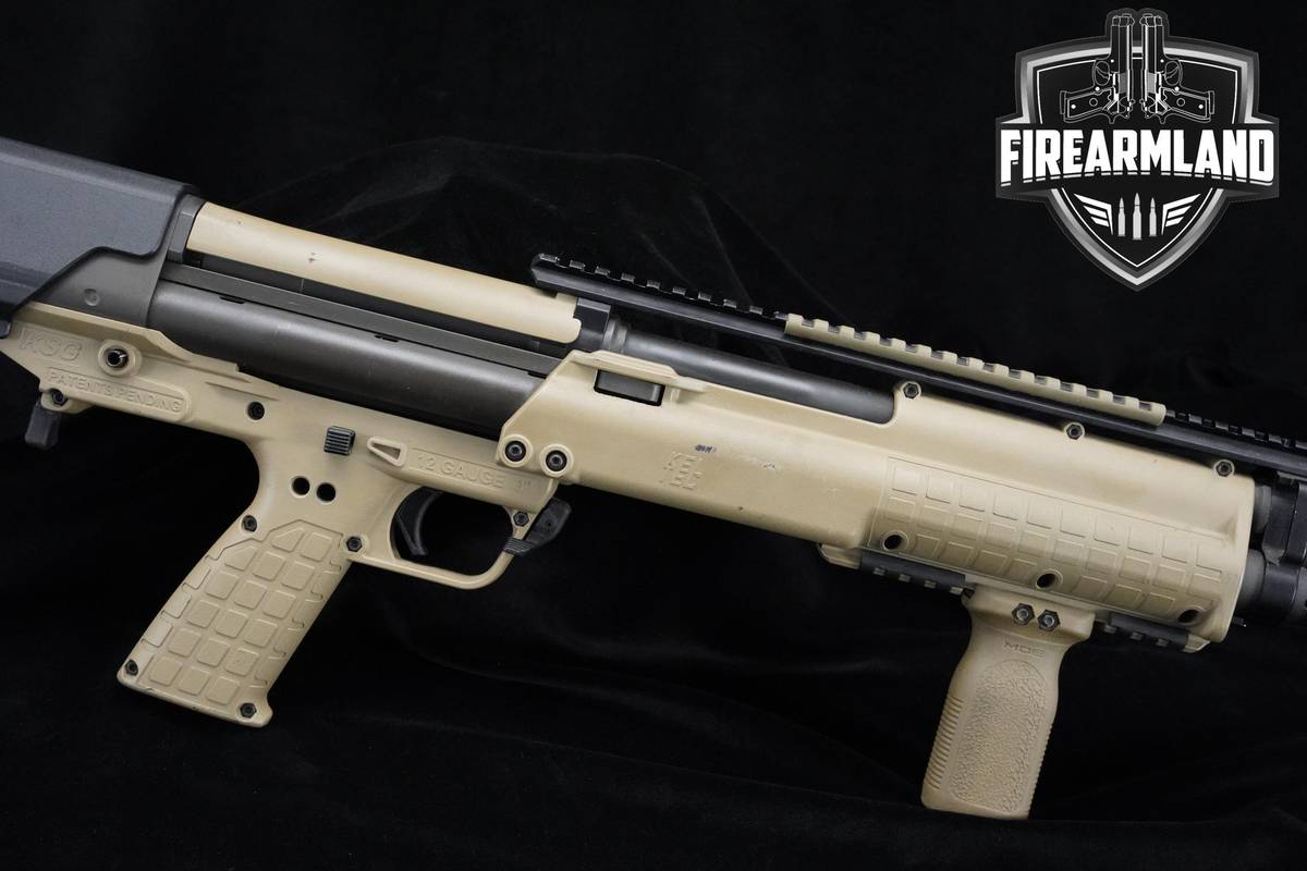 Kel-Tec KSG 12-Gauge TACTICAL BULLPUP 18.5" FDE Kel-Tec 3"